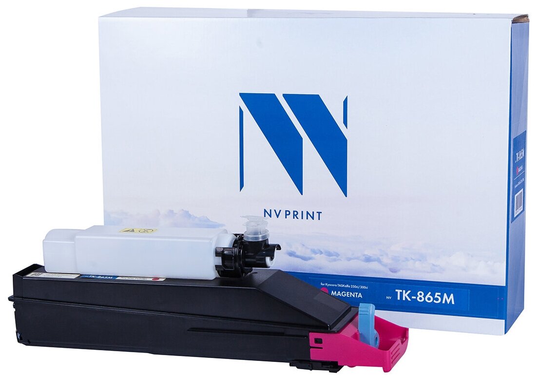 Картридж NV Print совместимый TK-865 для Kyocera TASKalfa 250ci/300ci пурпурный