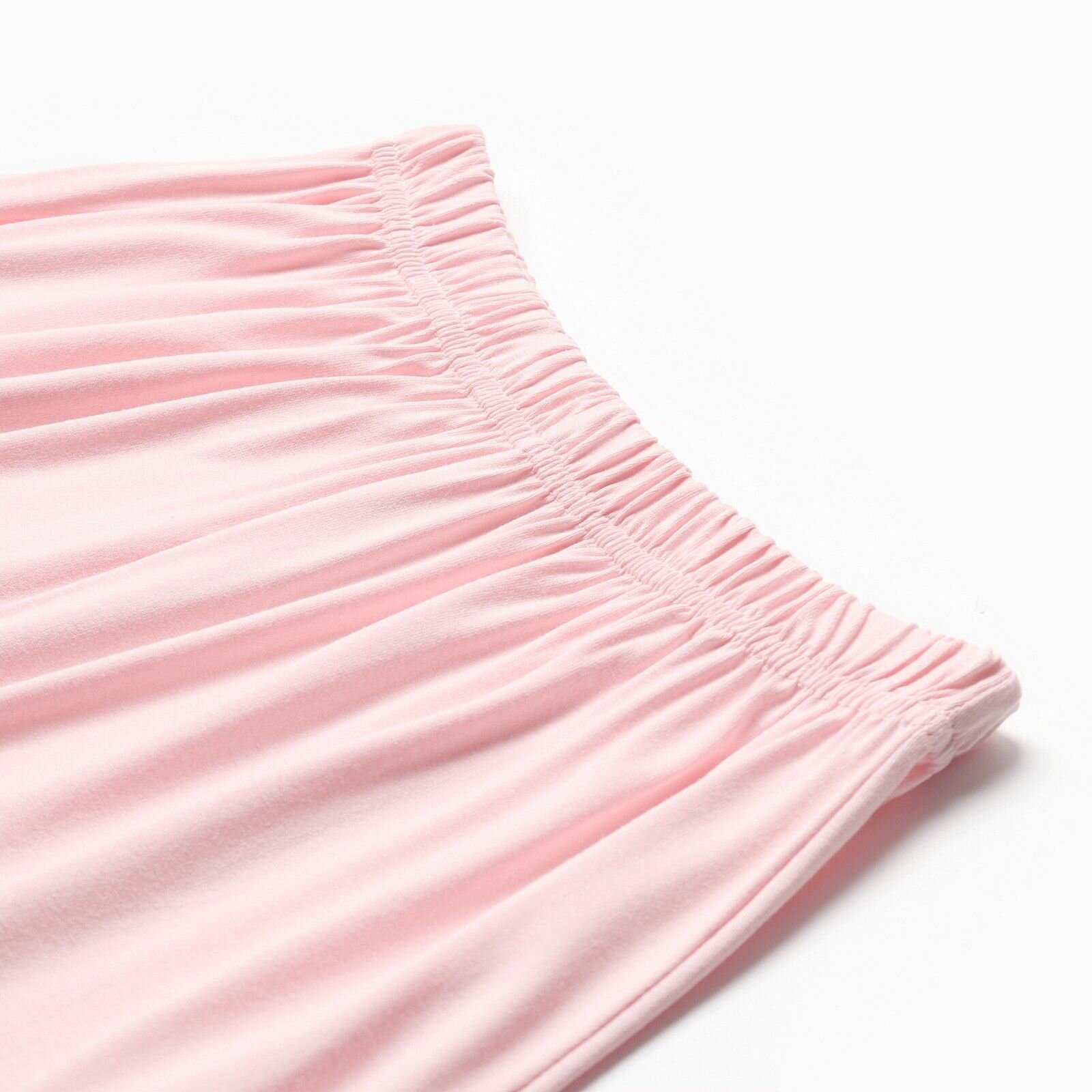 Комплект женский (лонгслив, брюки) MINAKU: Home collection цвет розовый, р-р 44 - фотография № 11