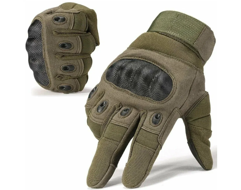 Перчатки тактические сенсорные M, зеленые, для стрельбы, для охоты и рыбалки, спортивные, для страйкбола