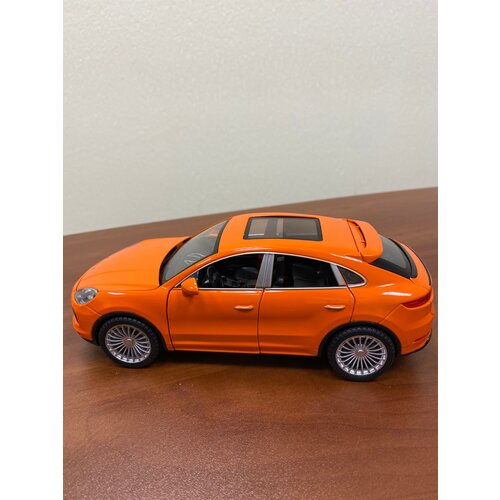 фото Машинка porsche cayenne s 1:24, оранжевый xlg