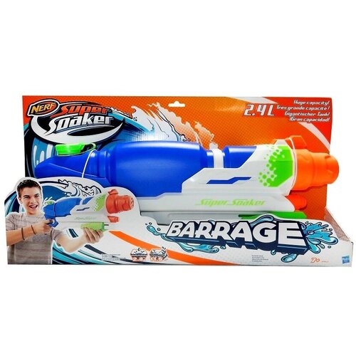 Бластер Nerf Super Soaker Шквал HASBRO бластер nerf super soaker шквал hasbro