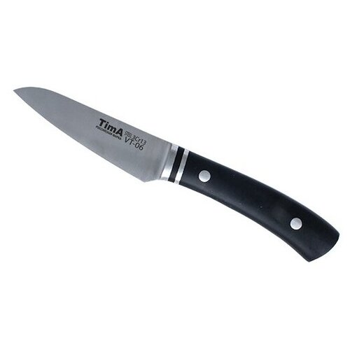 фото Нож для овощей tima vintage лезвие 8.9, черный