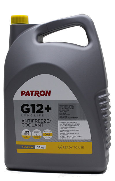 Антифриз PATRON YELLOW G12+