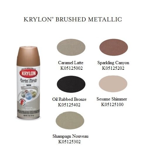 Универсальная эмаль KRYLON Color Master Burshed Metallic, Sparkling Canyon, 311 гр. - фотография № 3