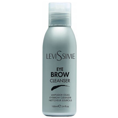 Levissime лосьон для снятия макияжа для бровей и ресниц Eye Brow Cleanser, 100 мл