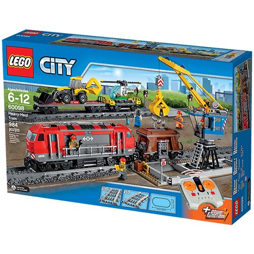 Конструктор LEGO City 60098 Большегрузный поезд, 984 дет.
