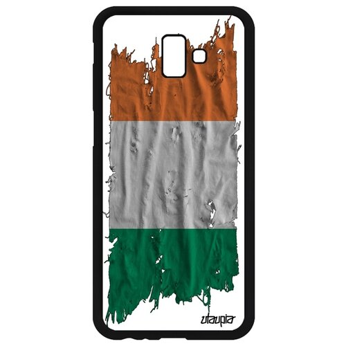 фото Чехол для телефонов galaxy j6 plus 2018, "флаг ирландии на ткани" государственный страна utaupia