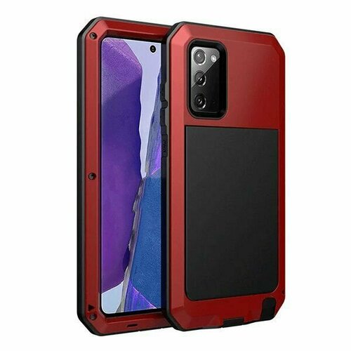 Ударопрочный чехол LunaTik Taktik Extreme для Samsung Galaxy Note 20, цвет Satin Red силиконовый чехол котики на samsung galaxy note 20