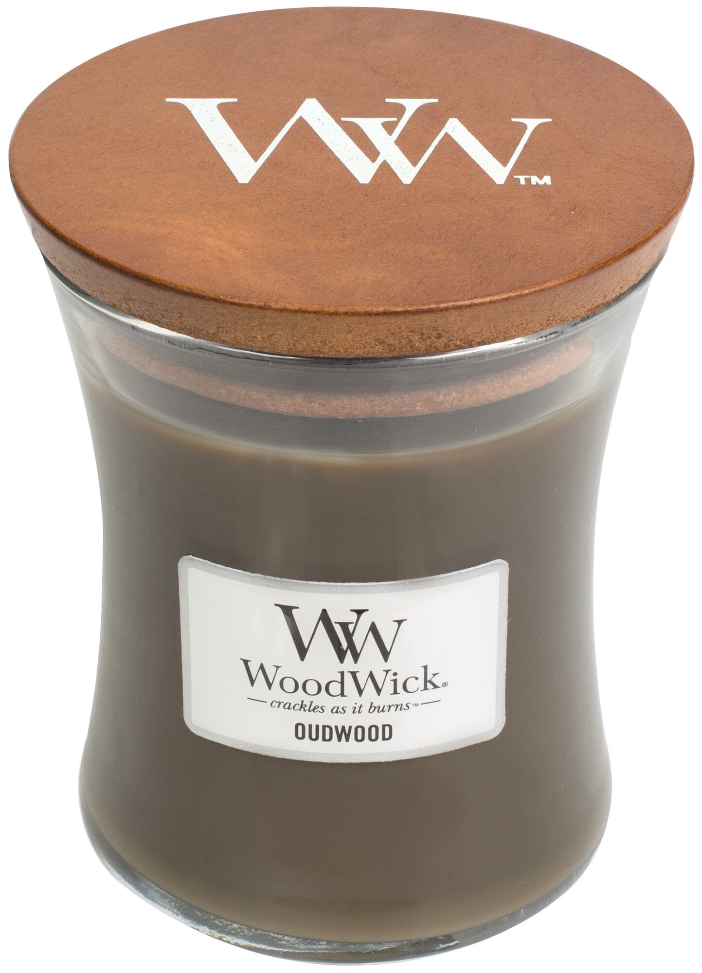 Woodwick/ Свеча средняя Удовое дерево 275гр.