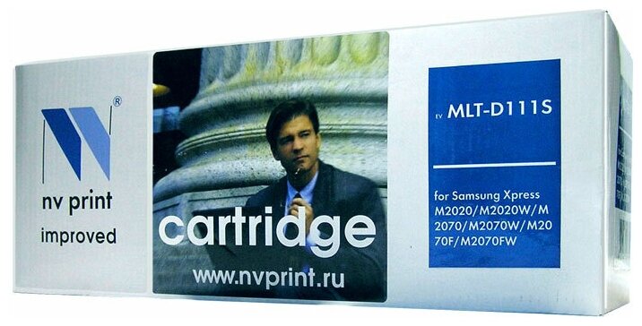 MLT-D111S, Картридж mlt-d111s, лазерный NV Print MLT-D111S черный 1000 стр. для Samsung (1359052) - фотография № 2