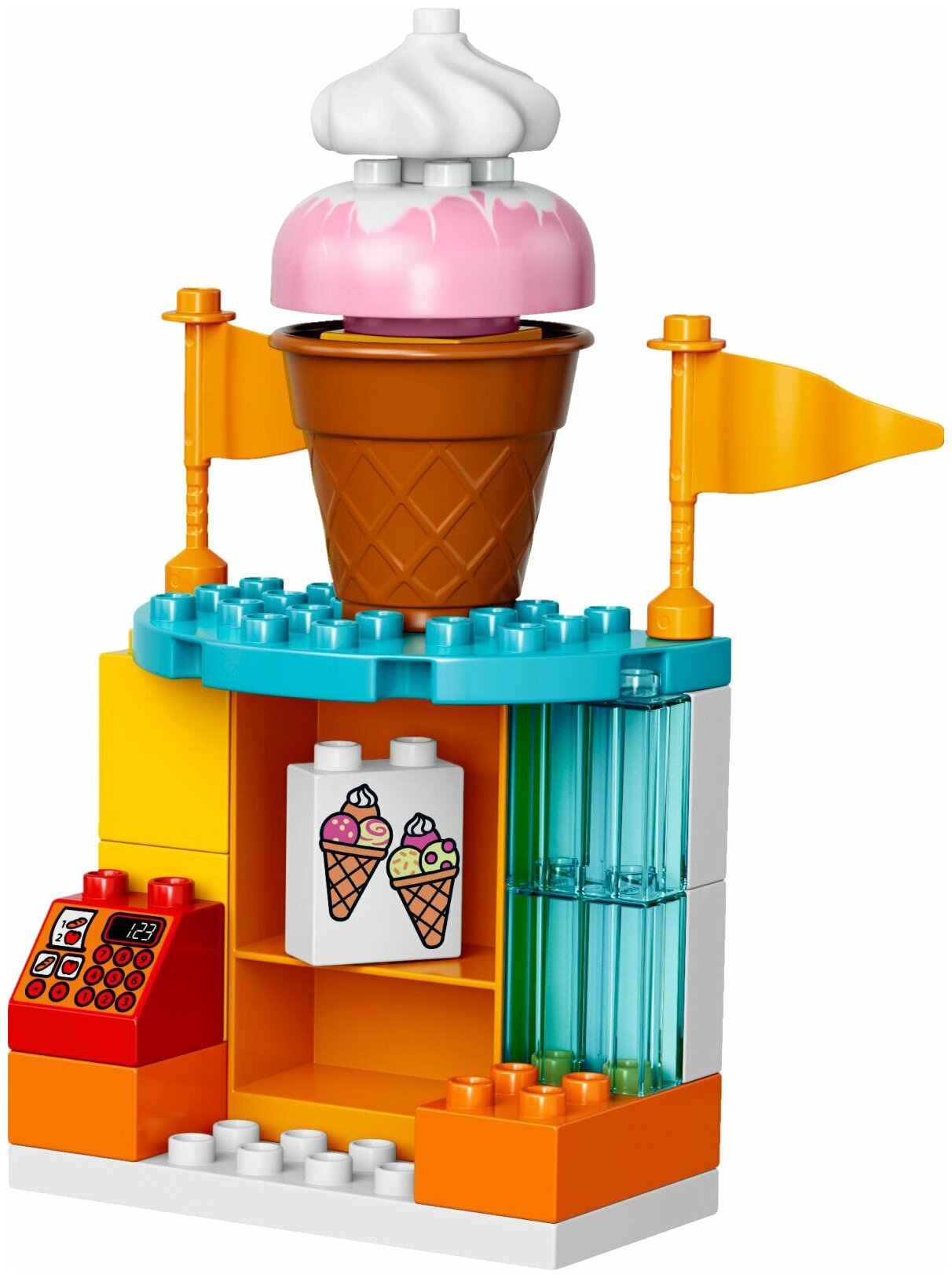 LEGO DUPLO Большой парк аттракционов - фото №9