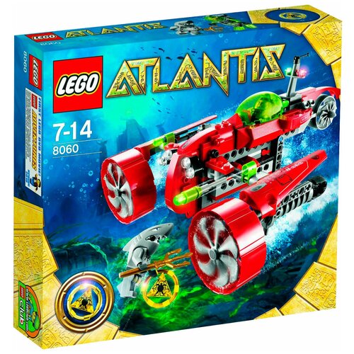 Конструктор LEGO Atlantis 8060 Субмарина Тайфун Турбо, 197 дет.