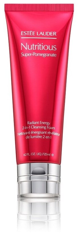 Estee Lauder пенка для умывания 2-в-1 Nutritious Super-Pomegranate Radiant Energy 2-in-1 Cleansing Foam, 125 мл, 125 г