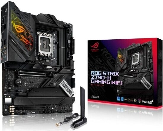 Материнская плата Asus ROG Strix Z790-H GAMING WIFI (LGA1700, ATX)