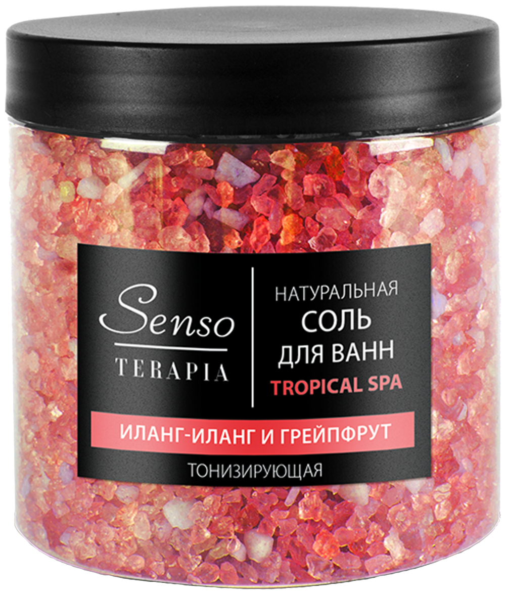 Соль для ванн Senso Terapia Tropical Spa тонизирующая 560г - фото №1