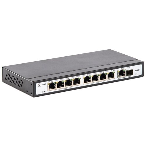 Бастион PoE коммутатор SKAT PoE-8E-1G-1S 2070600₽