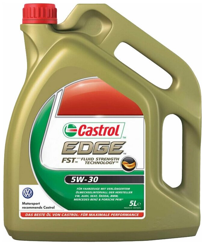 Castrol Edge 5W-30 A5/B5 Синтетическое Моторное Масло (5) Castrol арт. 15BAE8