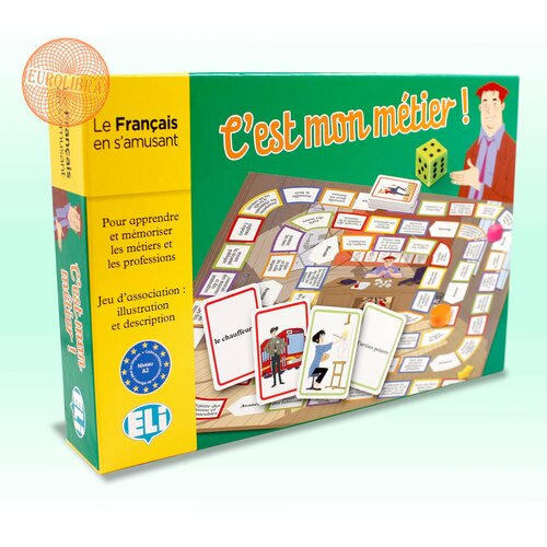 CEST MON METIERS (A2-B1) / Обучающая игра на французском языке 