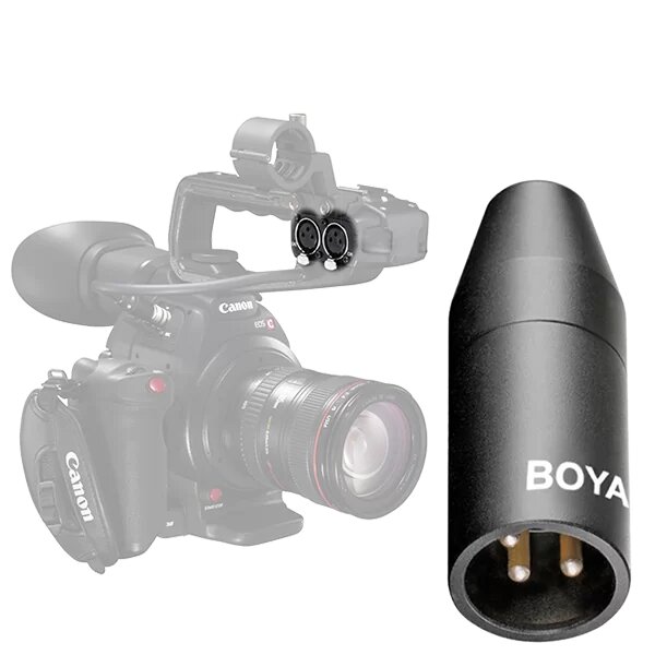 Конвертер Boya 35C-XLR (Mini-Jack в XLR) - фото №2
