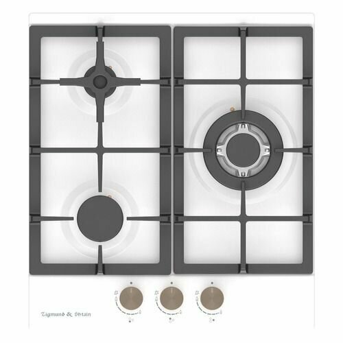 Газовая варочная панель ZIGMUND SHTAIN Sabaf G 144 W независимая белый 1999000₽