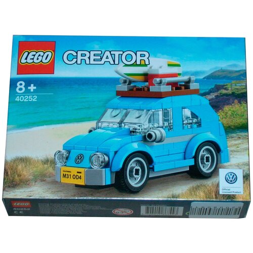 Конструктор LEGO Creator 40252 Мини Фольксваген Жук, 140 дет. конструктор lego creator 6910 мини спортивный автомобиль 70 дет