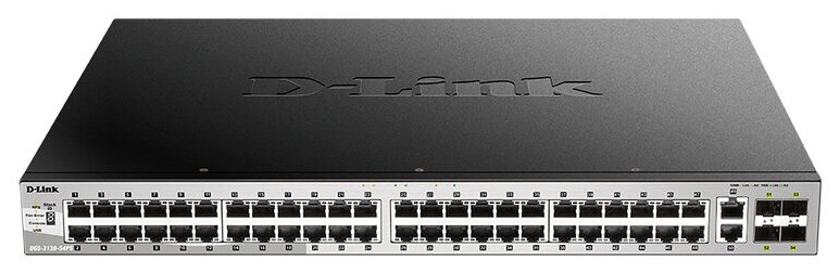 Управляемый стекируемый1 коммутатор 3 уровня D-Link DGS-3130-54PS/A1A