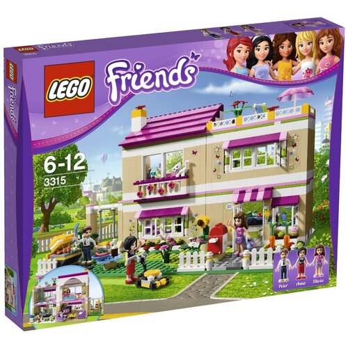 Конструктор LEGO Friends 3315 В гостях у Оливии, 695 дет. конструктор lego friends 3933 лаборатория оливии 81 дет