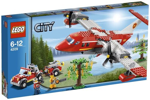 LEGO City 4209 Пожарный самолёт, 522 дет.