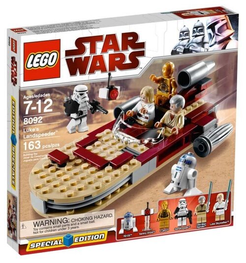 LEGO Star Wars 8092 Спидер Люка, 163 дет.