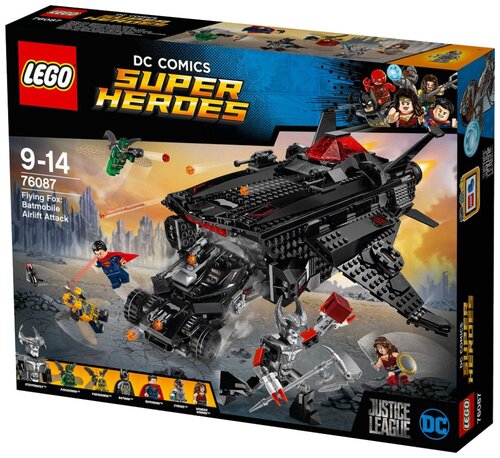 Конструктор LEGO DC Super Heroes 76087 Нападение с воздуха, 955 дет.