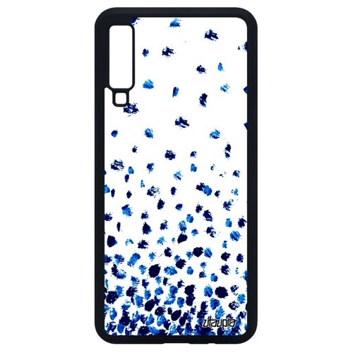 фото Чехол для телефонов galaxy a7 2018, "снег" лепестки пыль utaupia