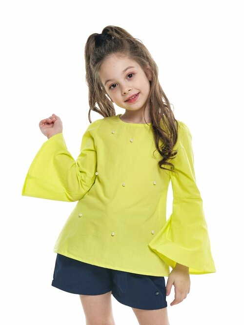 Блуза Mini Maxi, размер 98, желтый