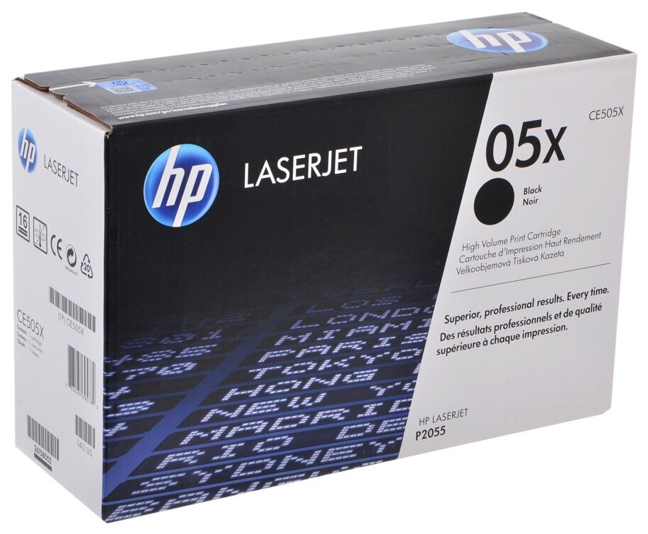 Картридж HP CE505X LJ P2055