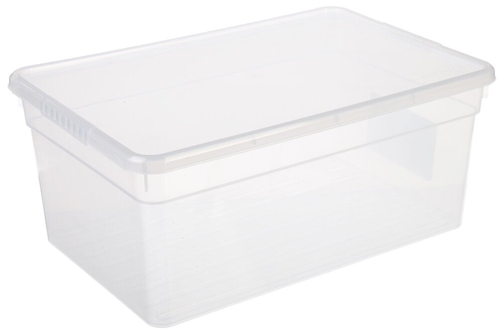Ящик для хранения Basic 10л с крышкой
