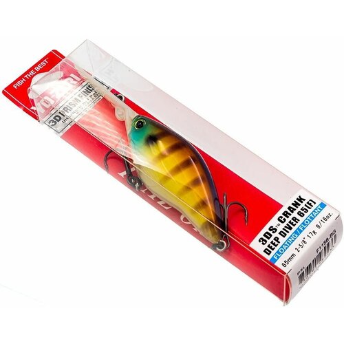 фото Воблер yo-zuri 3ds crank dd 65f f1158-bg (65 мм, 17 гр, до 3.5 м, плавающий)