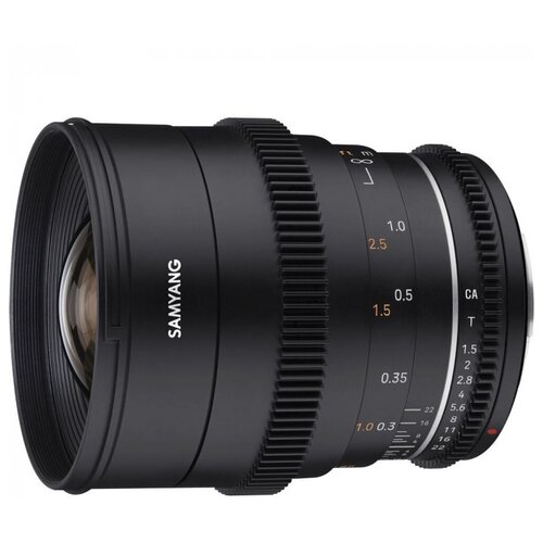 Объектив Samyang 24mm T15 VDSLR MK2 Canon RF черный 7120000₽
