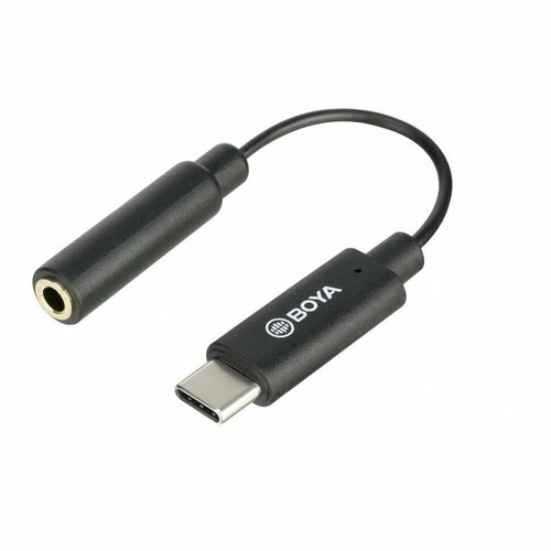 Boya BY-K6 Переходник 3,5 мм TRS на USB Type-C