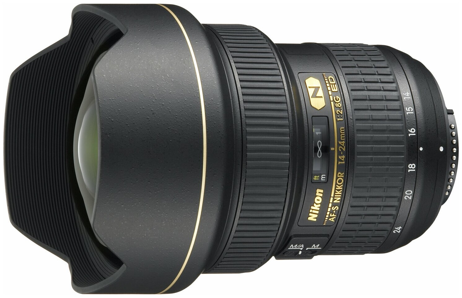 Объектив Nikon 14-24mm f/2.8G ED AF-S Nikkor, черный