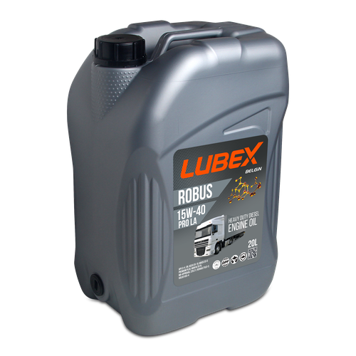 L019-0779-0020 LUBEX Миниральное моторное масло ROBUS PRO LA 15W-40 CK-4/SN Plus/CI-4/CJ-4 E9 (20л)
