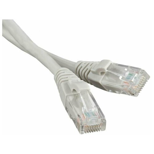 Кабель для подключения интернета LAN Патчкорд UTP кат. 5е, RJ45, литой, многожильный, 7,5 метров, Jett