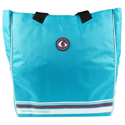 фото 6 pack fitness женская сумка camille tote голубой/бордовый 45 л