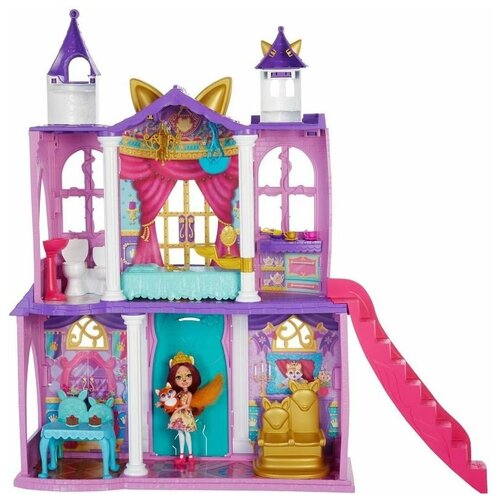 Enchantimals Набор Бал в королевском замке GYJ17, разноцветный (GYJ17) игровой набор mattel enchantimals семья бал в королевском замке