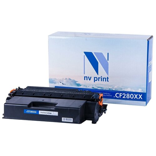 Картридж NV Print CF280XX Black для HP, 10000 стр, черный картридж nvp совместимый nv cf280x для hp laserjet pro 400 mfp m425dn 400 mfp m425dw 400 m401dne 400 m401a 400 m401d 400 m401dn 400 m401dw 6900k