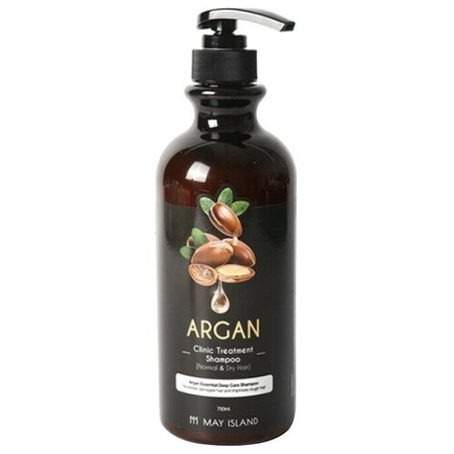 May Island Питательный шампунь с аргановым маслом Professional Clinic Treatment Shampoo Argan, 750 мл.