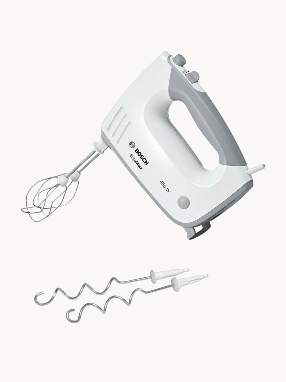 Миксер BOSCH MFQ 36400, белый/серый