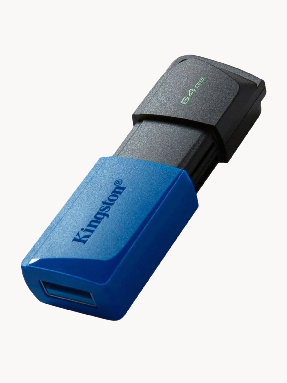 Kingston USB-флеш-накопитель DataTraveler Exodia M 64 ГБ, черный, синий