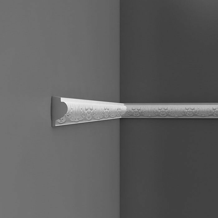 Молдинг с Орнаментом Orac Decor P3020 Д200хШ6.1хТ3.2 см Лепнина из Полиуретана / Орак Декор.