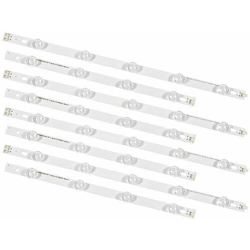 new led strips bars prefer for lg 39ln540v 39la620v 39ln570v hc390dun pola2 0 39 a b 39ln540u 39la621s 39ln540s 39la6200 Подсветка для телевизоров LG 39LN540V, 39LA620V, 39LA620S, 39LN5300, 39LN5400 / 39 3V 9 led / (комплект 8 шт) 775mm