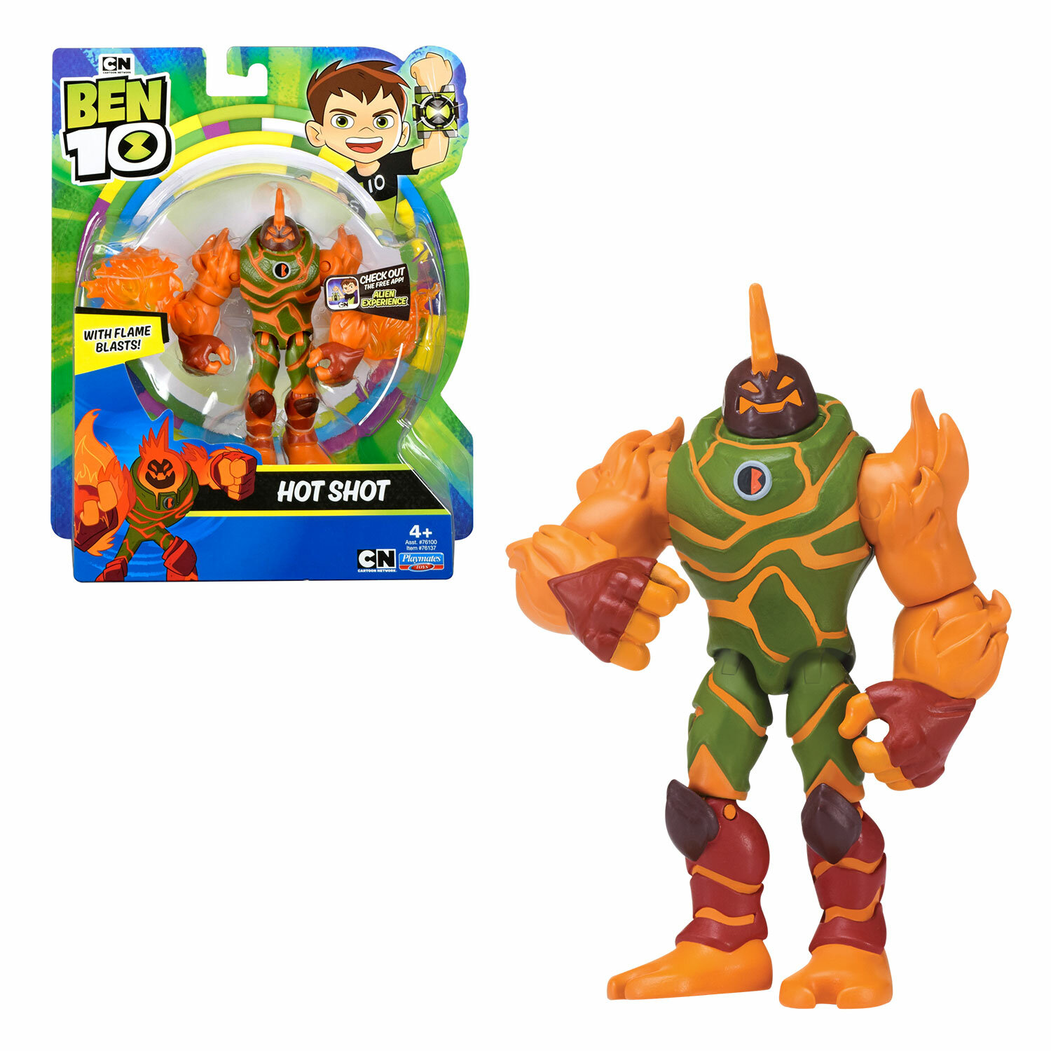 Ben 10 Хот Шот 76137, 12,5 см Playmates TOYS