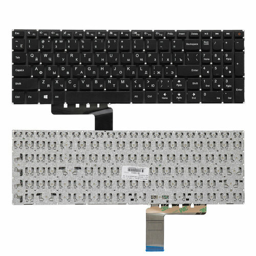 Клавиатура для ноутбука Lenovo Ideapad 310-15ISK 110-15 версия 2 с кнопкой включения клавиатура для ноутбука lenovo ideapad 110 15isk